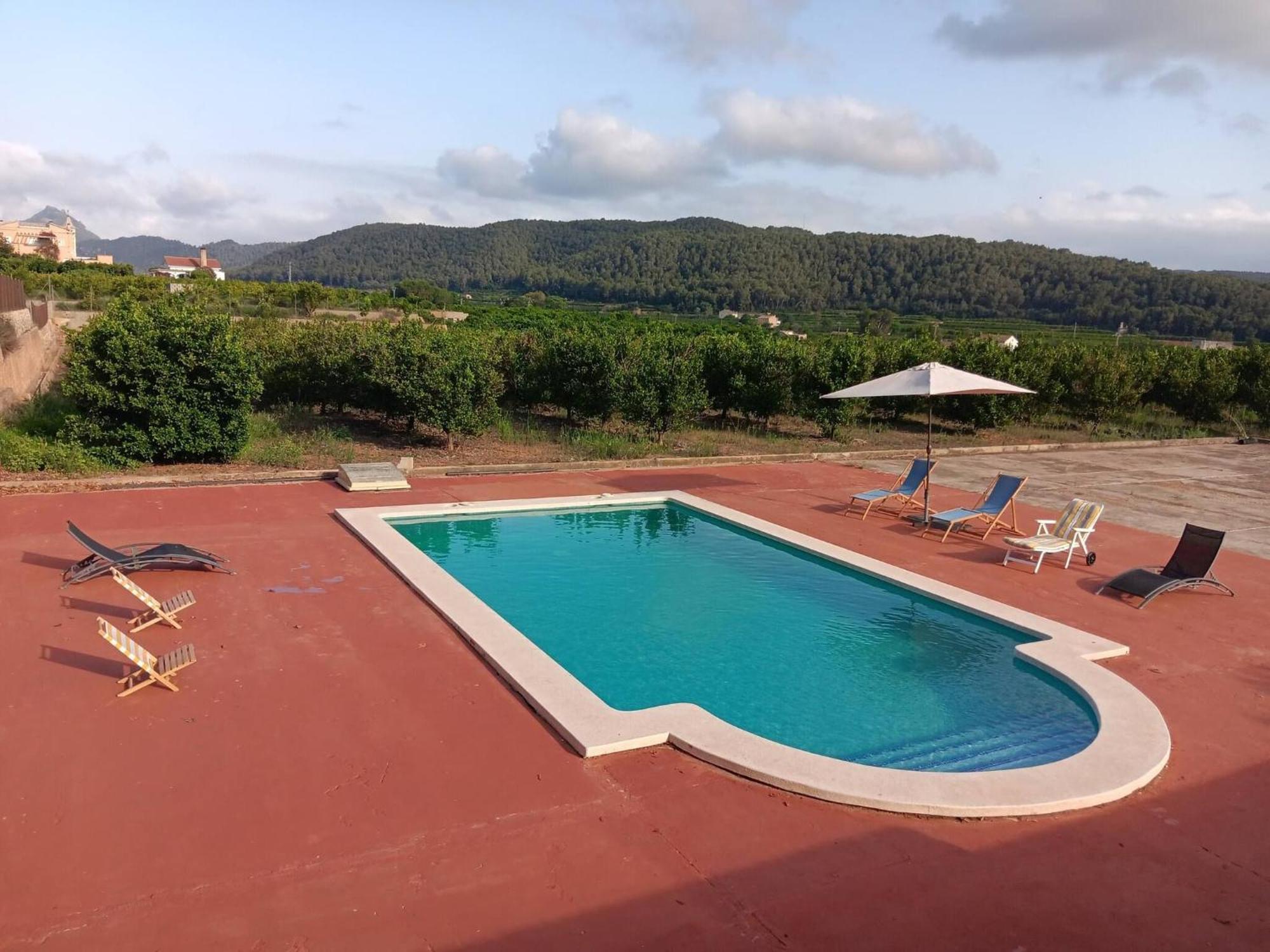 Casa Magnolia, A Rural Paradise House With Pool Alzira Exterior foto